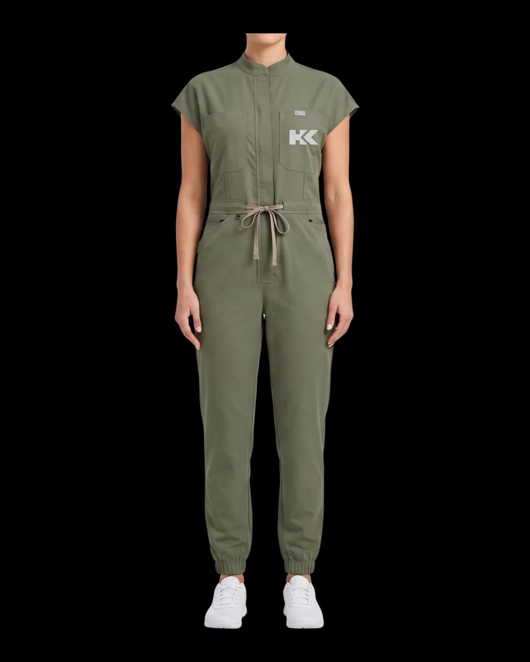Utility Jumpsuit worn by a model