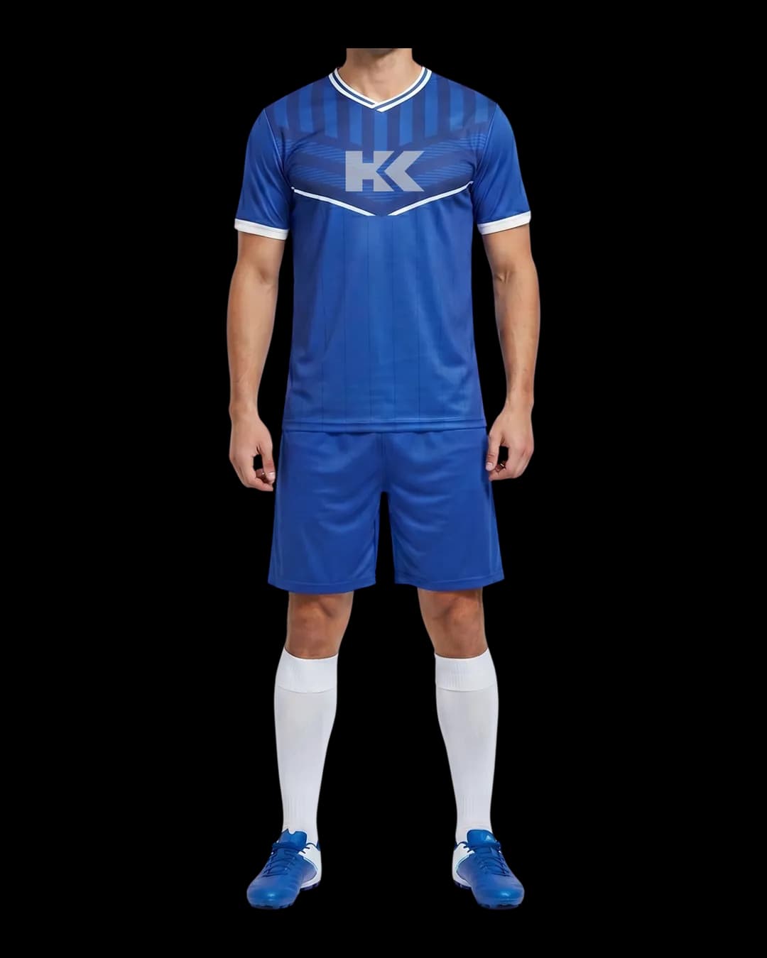Chevron Soccer Kit worn by a model
